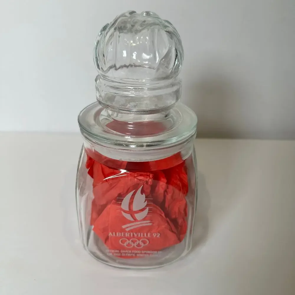 Olympics Candy Jar Snickers Barcelona '92 Albertville '92 Collectible